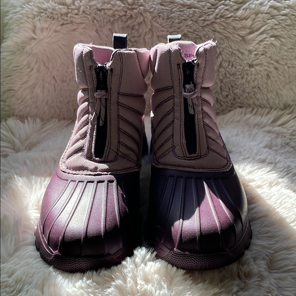 SPERRY Waterproof Purple Boots-8